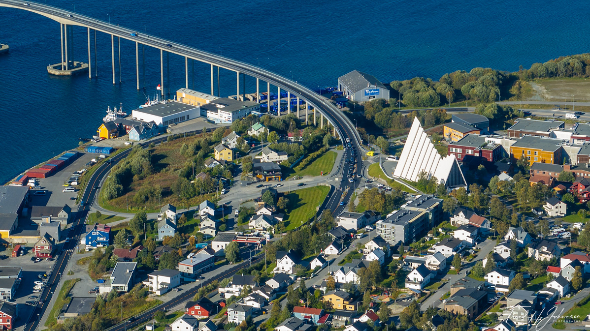 Tromsøbrua and Artctic Cathedral